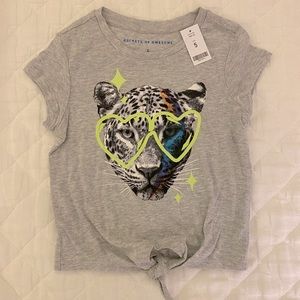 *NWT* Rockets of Awesome Grey Tiger T-Shirt